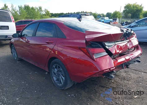 2024 Hyundai Elantra Sel из США, поврежденный, VIN KMHLM4DG3RU703786